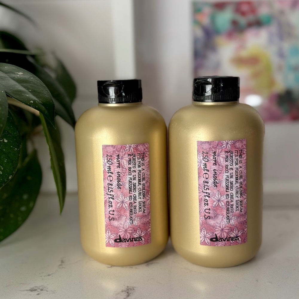 Set of 2 Davines Love A Curl Building Serum 8.45oz